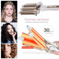 multifunction 360 hair curler LCD waves curling iron